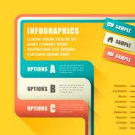 Abstract infographics design N53