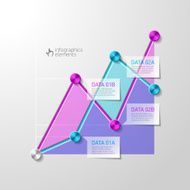 Abstract diagram infographics template