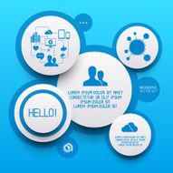 Clean Circle Infographic Elements N2
