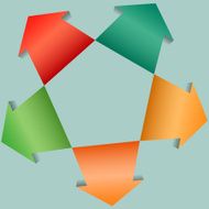 arrows infographics N34