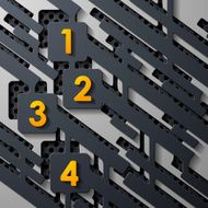 modern infographic realistic design elements N97