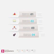Set of business infographics N41