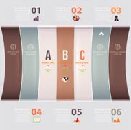 Set of business infographics N43