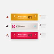 Set of business infographics N44