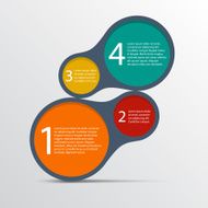 Simply infographic template design