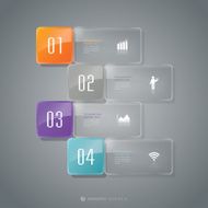 Infographics vector design template N309