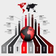 Infographic background N36