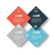 Abstract Paper Infographics N7
