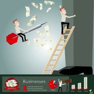 Business infographics vector illustration N9