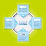 Abstract infographics N203