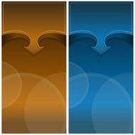 Background With Arrow Design Element