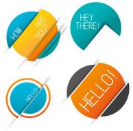 Sliced Circle Vector Elements