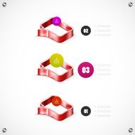 Infographic speech bubbles