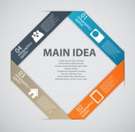 Infographic business template vector illustration N604