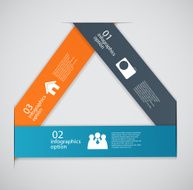 Infographic business template vector illustration N606