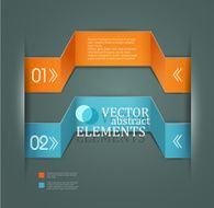 Modern vector banner (Items for Web Business Design) N3