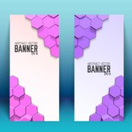 Modern design Business banner set