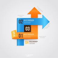 Abstract infographics design N57