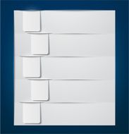 Blank paper infographic