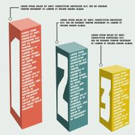 business steps to success and graphs options banner