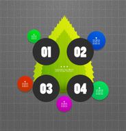 Nature eco steps background