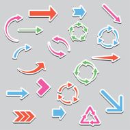 Colored Arrows N7