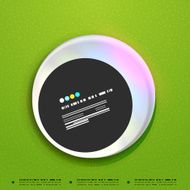 Abstract vector circle background