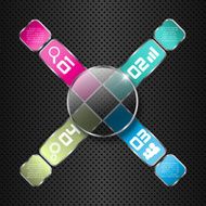 Modern infographics layout N2