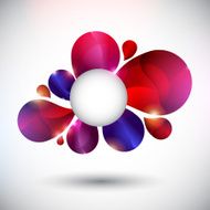 Abstract infographics N205