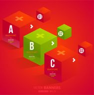 Abstract infografics design N42