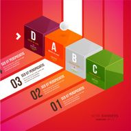 Abstract infografics design N43