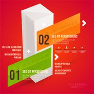 Abstract infografics design N44