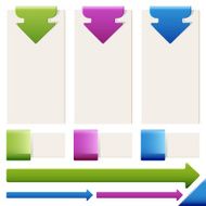 Set elements of infographics N59