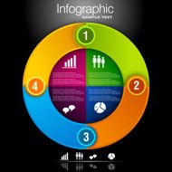 Business infographic design N432