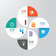 Modern infographics design options banner Vector illustration N17