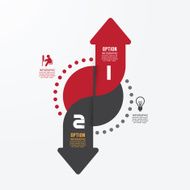 Modern infographics design options banner Vector illustration N18