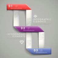 vector abstract flow chart infographis