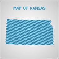 map of Kansas N6