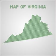 map of Virginia N6