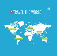 Travel infographics with data icons and elements N10
