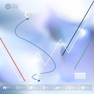 Abstract blurred background abstract template vector N3