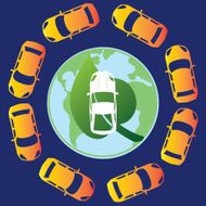 car and earth