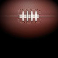 Dark Background of rugby ball Vector Illustration N4