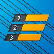 modern infographic realistic design elements N100