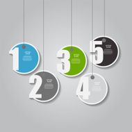 Infographic Templates for Business Vector Illustration N1276