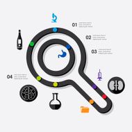 medicine infographic N76