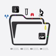 medicine infographic N77