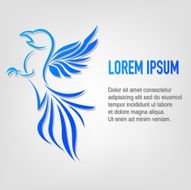 Blue Eagle Info Graphic Design