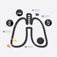 medicine infographic N78