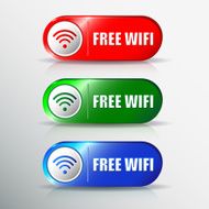 Set of different wifi icons for design
